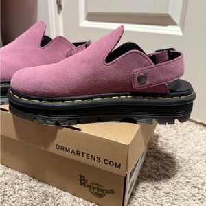 Brand New Doc Martens ZebZag slides in box